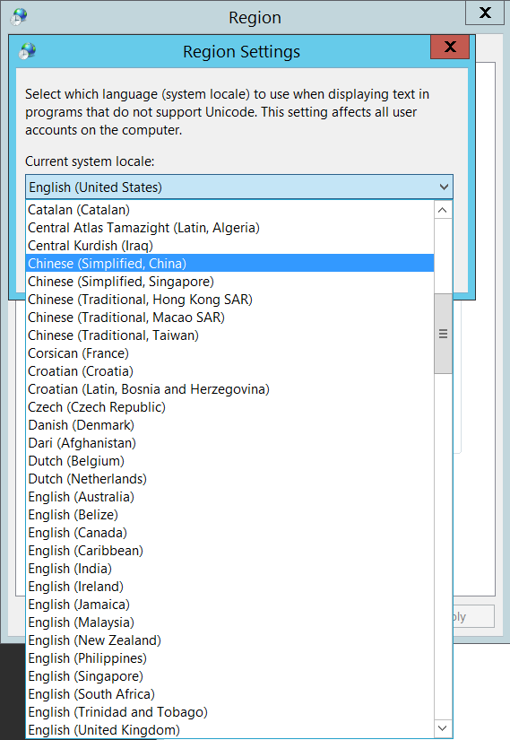 汉化Windows Server 2012系统，安装中文语言